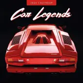 Car Legends 2026 Wall Calendar