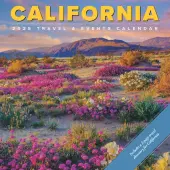 California Travel and Events 2025 Wall Calendar