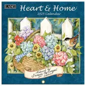 Heart and Home by Susan Winget 2025 Mini Wall Calendar