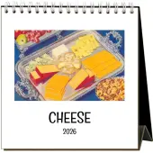 Cheese 2026 Easel Desk Calendar