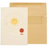 Center of Your Universe New Baby Card
