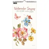 Watercolor Seasons 2025 Vertical Wall Calendar by Lisa Audit
