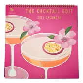 Cocktail Edit 2026 Spiral Wall Calendar