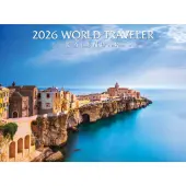 World Traveler 2026 Wall Calendar