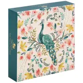 Serene Peacock 500-Piece Puzzle
