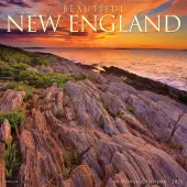 New England Beautiful 2026 Wall Calendar