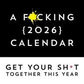 Fcking 2026 Wall Calendar