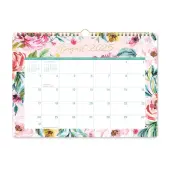 Bella Flora Spiral Deluxe 2026 Wall Calendar