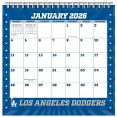 MLB Los Angeles Dodgers 2026 Easel Desk Calendar