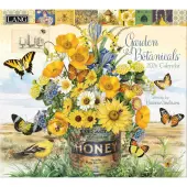 Garden Botanicals 2026 Wall Calendar by Barbara Anderson