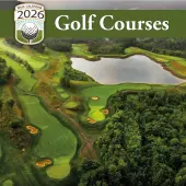 Golf Courses Photo 2026 Wall Calendar