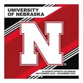 COL Nebraska Cornhuskers 2025 Mini Wall Calendar