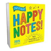 Instant Happy Notes 2025 Desk Calendar
