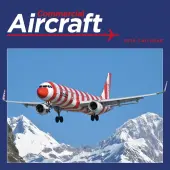 Flight Commercial Aircraft 2026 Wall Calendar