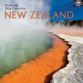 New Zealand 2026 Wall Calendar
