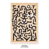 Klee Poster 2026 Wall Calendar