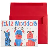 Feliz Navidog Christmas Card