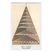 Colors Poster 2026 Wall Calendar