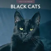 Black Cats 2026 Wall Calendar