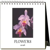 Flowers Nostalgic 2026 Easel Desk Calendar