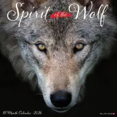 Wolves 2026 Wall Calendar