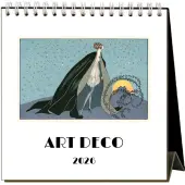 Art Deco 2026 Easel Desk Calendar
