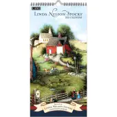 Linda Nelson Stocks 2025 Vertical Wall Calendar