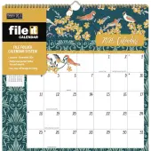Flora and Fauna File It 2026 Wall Calendar