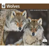 Wolves WWF 2026 Wall Calendar