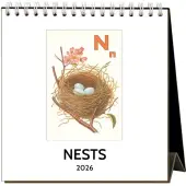 Nests 2026 Easel Desk Calendar