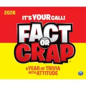 Fact or Crap 2026 Desk Calendar