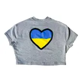 Tiny Headed Hugs for Ukraine Teeny Tee