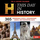 History Channel This Day in History 365 Facts 2026 Wall Calendar
