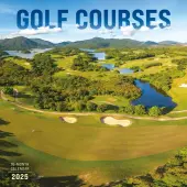 Golf Courses Photo 2025 Wall Calendar