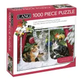 Kitten Christmas 1000 Piece Puzzle