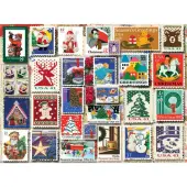 Christmas Stamps 1000 Piece Puzzle