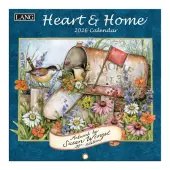 Heart and Home 2026 Mini Wall Calendar by Susan Winget