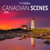 Canadian Geographic Canadian Scenes 2026 Wall Calendar