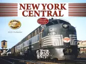 New York Trains Central Railroad 2025 Wall Calendar
