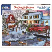 Christmas On The Farm 1000 Piece Puzzle
