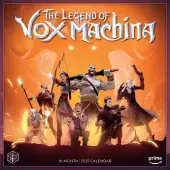 Legend Of Vox Machina 2025 Wall Calendar
