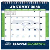 NFL Seattle Seahawks 2026 Easel Desk Calendar
