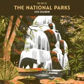 National Parks Art 2026 Wall Calendar