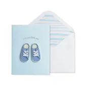 Baby Sneakers Boy New Baby Card