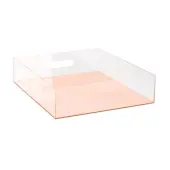 Rose Gold Letter Tray