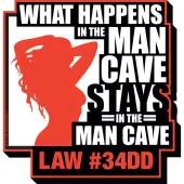 Man Cave Magnet