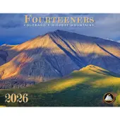 Colorado Fourteeners 2026 Wall Calendar