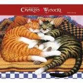 Charles Wysocki Cat Tales 2026 Deluxe Wall Calendar