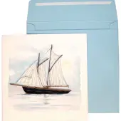Sailboat Themed Father's Day Card