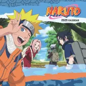 Naruto 2025 Wall Calendar